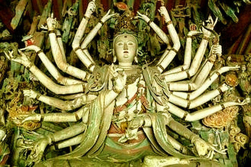 化身- 观世音菩萨三十三化身之一千手观音（三十三） - 佛教知识网